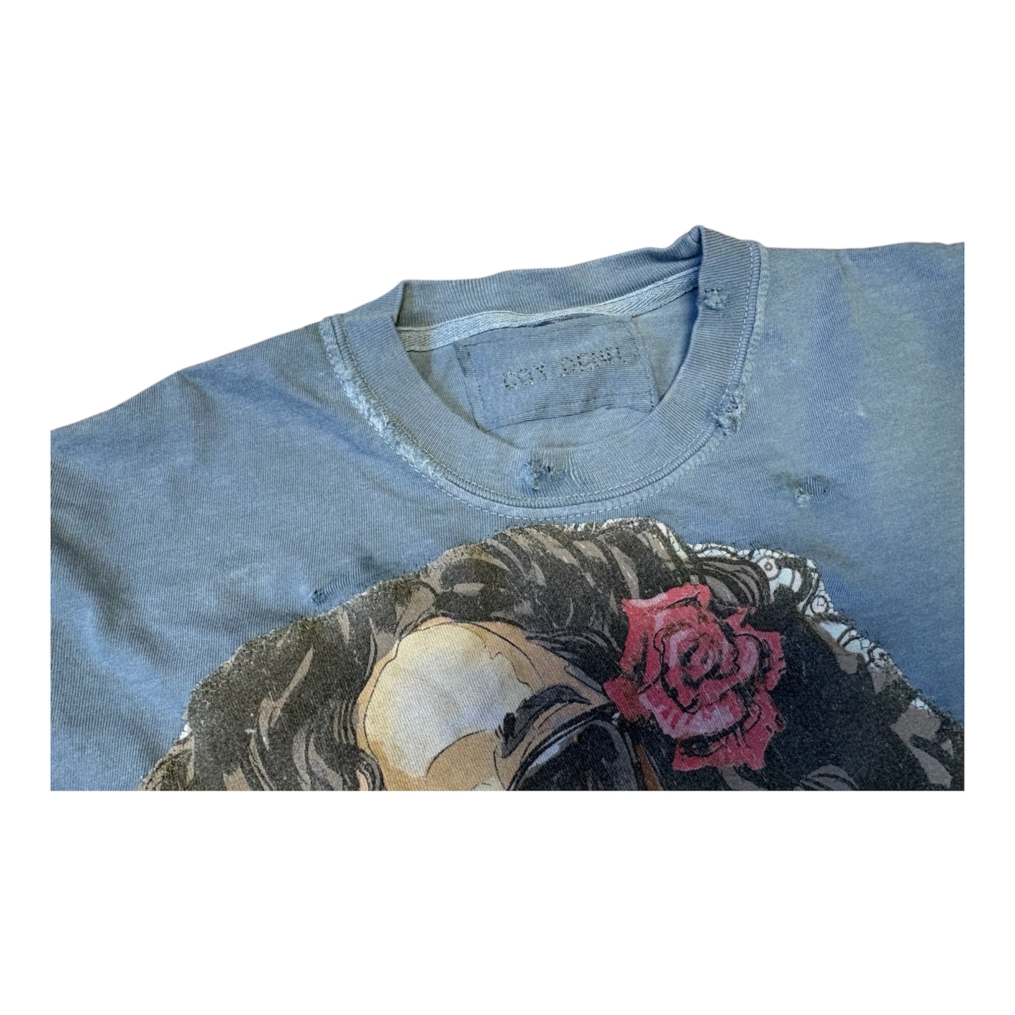 HER Distressed Tee