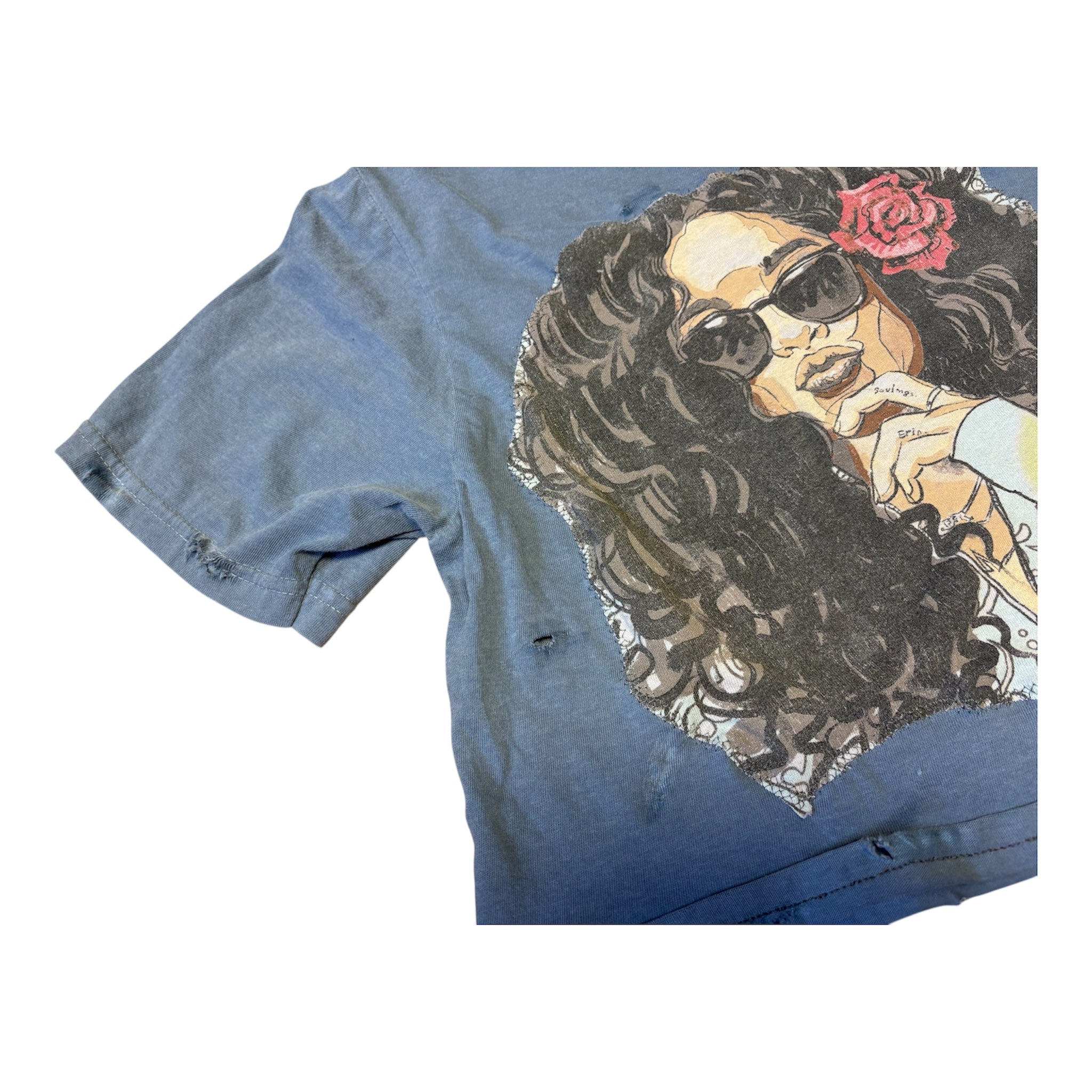 HER Distressed Tee
