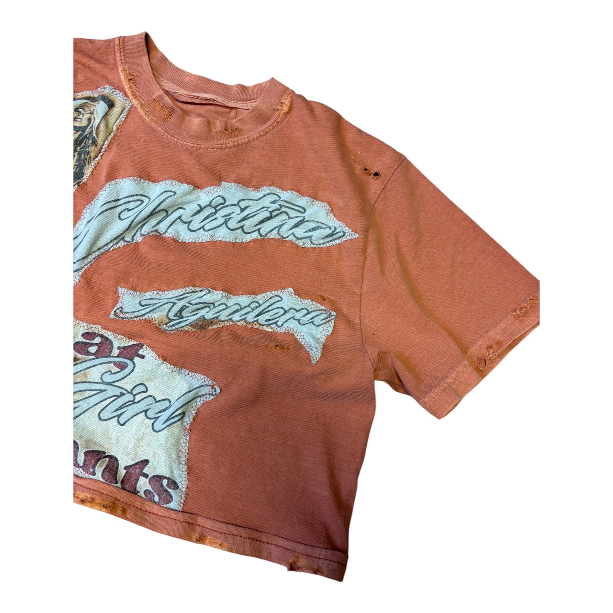 Christina Distressed Tee